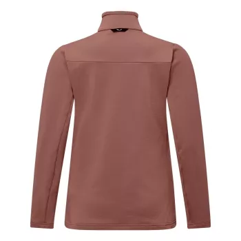 SALEWA Puez Cammino Fleece Desert Pink 38 M Damen Full-Zip Fleecejacke