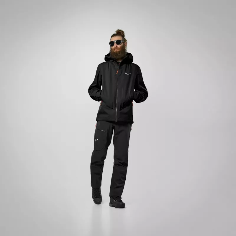 Salewa Jacket GTX 3L Epe-black Out-50 (L) - Herren GORE-TEX Hardshell