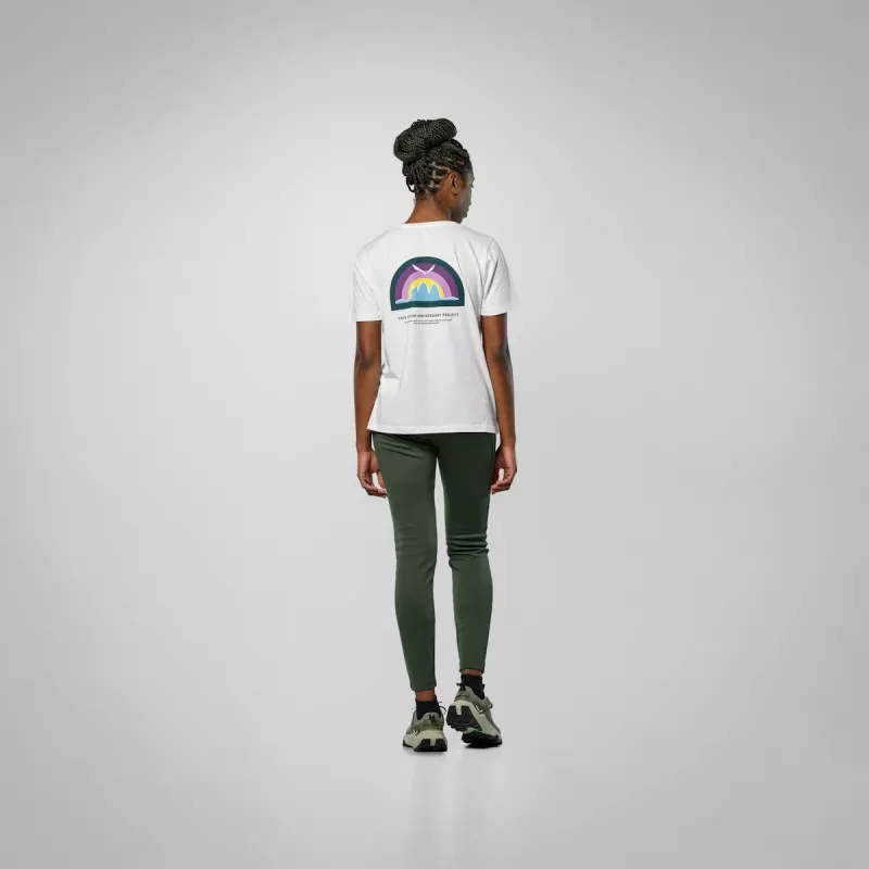 Salewa Eagle Anniversary T-Shirt - Optical White - Women's XS