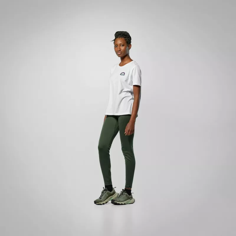 SALEWA Damen Eagle Anniversary Tee - Optical White