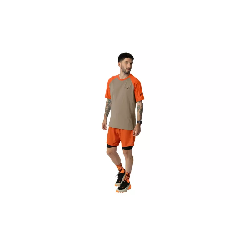 SALEWA Dynafit Alpine Pro S/S Tee Running T-Shirt - Fallen Rock - Größe L