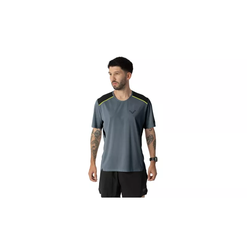 SALEWA Dynafit Sky Shirt Running T-Shirt - Cinder - Größe L