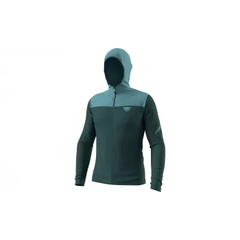 Dynafit Traverse Thermal Hooded Jacket Kapuzenjacke, Smoke Blue, M