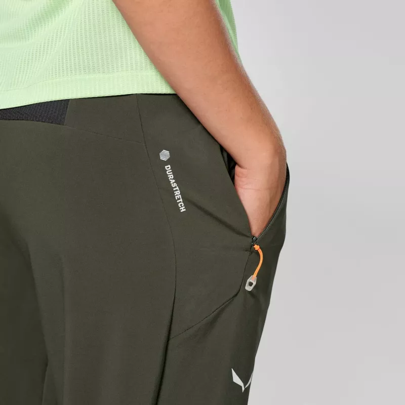 Salewa Pedroc 5 Dst Pant Damen Softshellhose - Dark Olive, Größe M