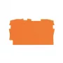 WAGO 2002-1292 Abschlussplatte - Orange - 0,8 mm - 48,5 mm - 28,4 mm - 1,19 g