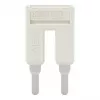 WAGO 2004-402 Push-in-Jumper, 2-fach, isoliert, hellgrau