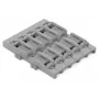 WAGO 221-2525 Montageadapter für Verbindungsklemmen der Serie 221, 5er-Pack, grau