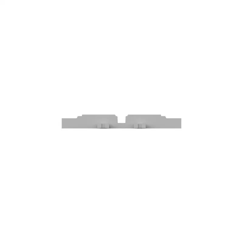 WAGO 221-2525 Montageadapter für Verbindungsklemmen der Serie 221, 5er-Pack, grau