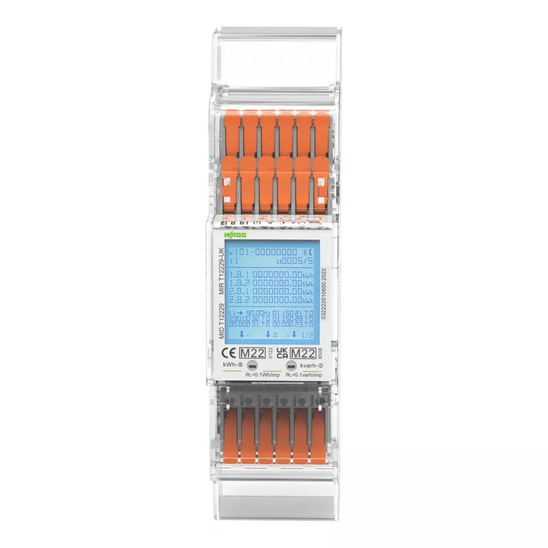 WAGO 879-3040 3-Phasen-Energiezähler MID-konform