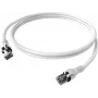 EasyLan saCon DualBoot Patchkabel S/FTP Weiß 1,0m Cat.6A