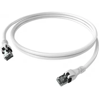 EasyLan saCon DualBoot Patchkabel S/FTP Weiß 7,5m Cat.6A
