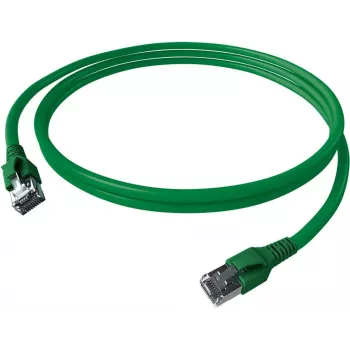EasyLan FlexBoot Cat.6A S/FTP Patchkabel Grün 3,0m
