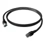 EasyLan FlexBoot Patchkabel Cat.6A S/FTP, Schwarz 1,50m