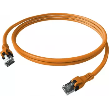EasyLan saCon DualBoot Patchkabel S/FTP Orange 5,00m Cat.6A