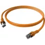 EasyLan DualBoot Push Patchkabel Cat.6A S/FTP Orange 7,5m
