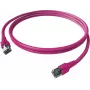 EasyLan FlexBoot Cat.6A S/FTP Patchkabel, Violett, 3,0 m