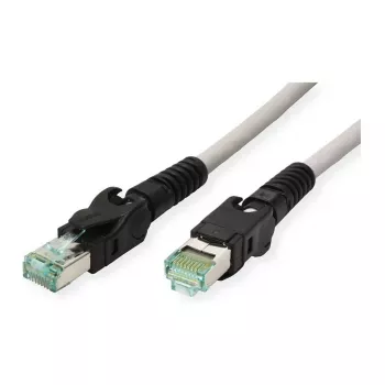 EASYLAN VarioBoot Cat.6A S/FTP Patchkabel Grau 3m