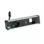 Bachmann CONI Desk Power Module - 1x Schuko-Steckdose, 1x USB-C 22W PD, Eingang GST18i3, Schwarz