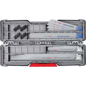 Bosch PRO Tough Box Demolition Sabre Saw Blade Set 16-teilig