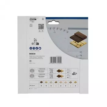 BOSCH POWERTOOLS PRO Wood Akku-Kreissägeblatt 165 mm (2er-Promopack)