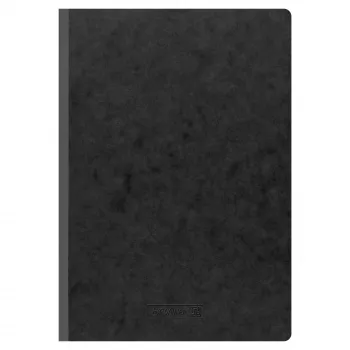 Brunnen FACT!plus Notizbuch A4 liniert 96 Blatt Schwarz