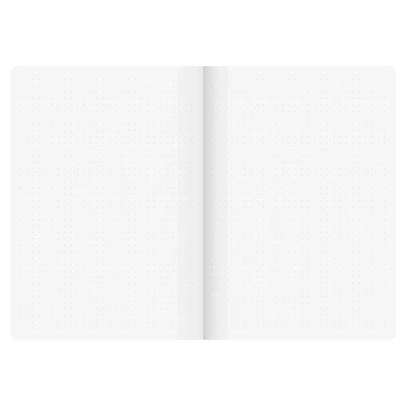 BRUNNEN FACT!plus Notizbuch A5 gepunktet 96 Blatt Braun
