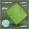 BRUNNEN WAVE Hebeldeckelordner Kiwi Grün Kunststoff 7 cm DIN A4