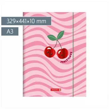 BRUNNEN Fruity Love Collection Sammelmappe DIN A3 Pink/Rot, 1 Stück (1047030522)