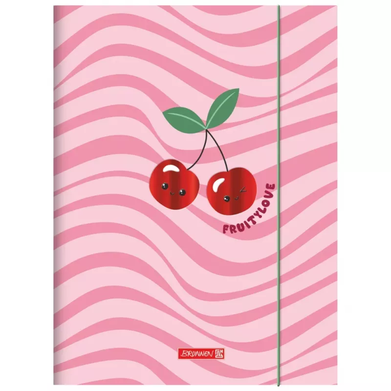 BRUNNEN Fruity Love Collection Sammelmappe DIN A3 Pink/Rot, 1 Stück (1047030522)