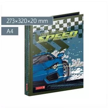 Brunnen Fast Wheels Ringbuch Blau