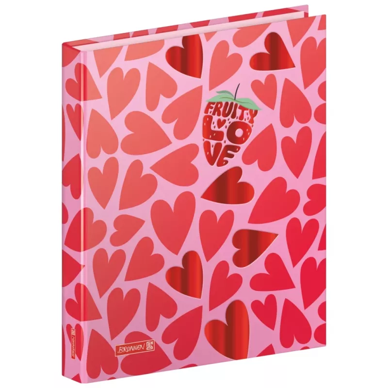 Brunnen Fruity Love Ringbuch Pink