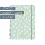 BRUNNEN Student Planner Heart 2026/2027 Mint, White, Gold, 1 Stück (1072156097)