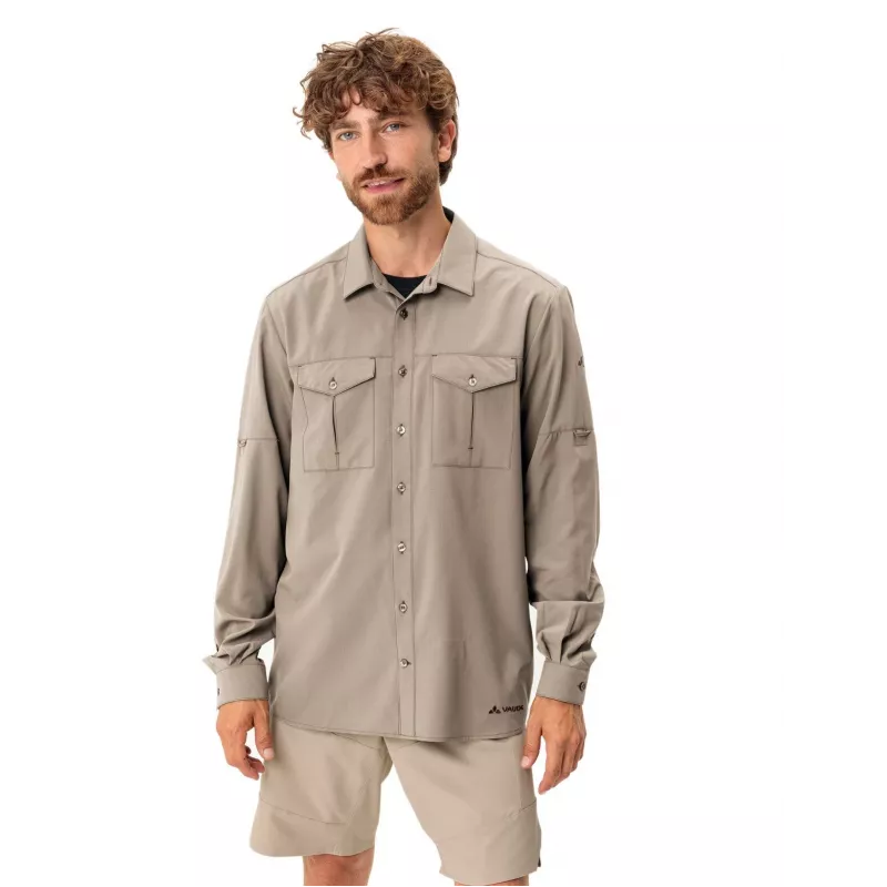 Vaude Rosemoor LS Shirt II - Linen - Größe M