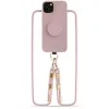 Just Elegance 3-in-1 PopGrip Hülle für Apple iPhone 15 6,1 Zoll - Rosarot (30494)