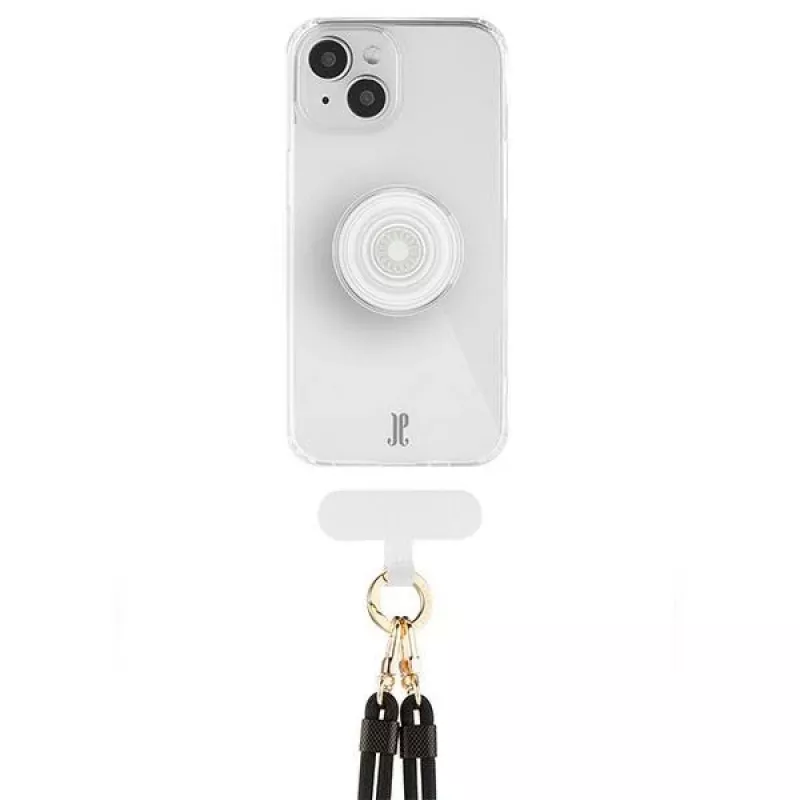 Just Elegance 3-in-1 PopGrip Hülle für Apple iPhone 15 6,1 Zoll klar/transparent 30524