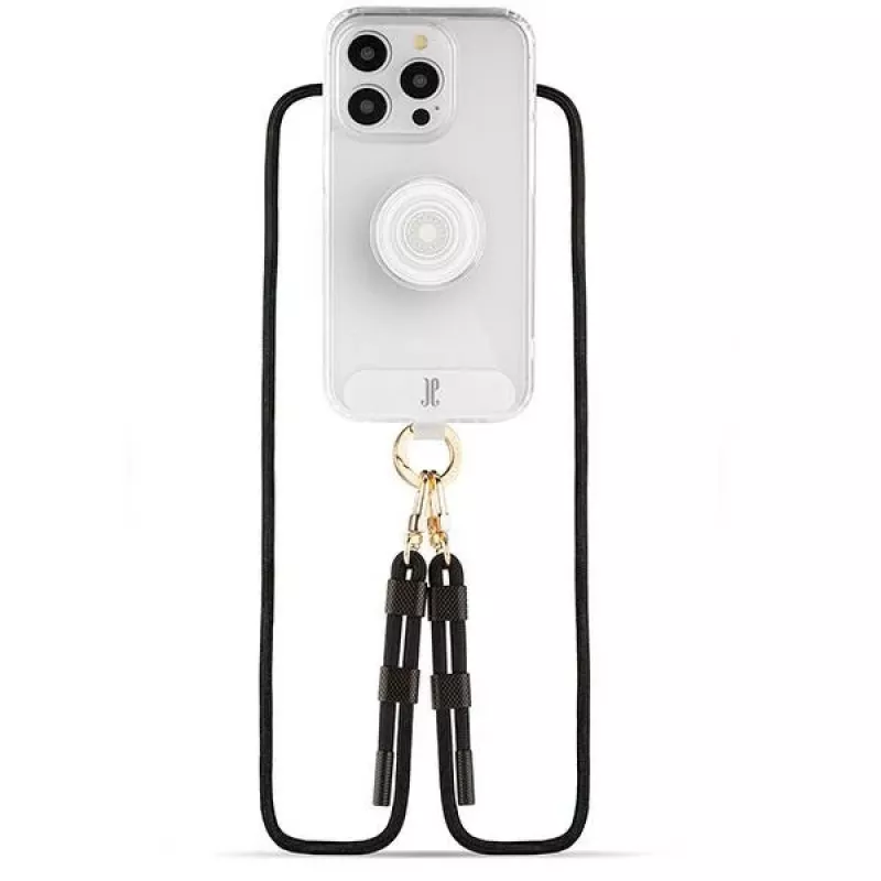 Just Elegance 3-in-1 PopGrip Hülle für Apple iPhone 15 Pro Max 6,7 inch Transparent/Klar 30526