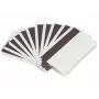 ARTDEV Blank Plastic Card - 30mil 0,76mm mit unprogrammiertem Lo-Co-Magnetstreifen - Weiß