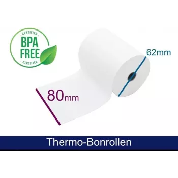 ARTDEV Thermorolle 80 mm x 50 m - 1 Rolle