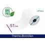 ARTDEV Thermorolle 57x47x12 mm 25 m 48 g/m² mit Vordruck Lastschrifttext