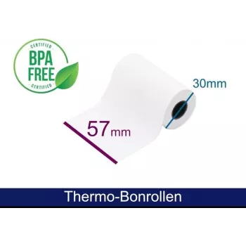 ARTDEV Thermorolle - 57 30 12 B/D max./K weiß 8m