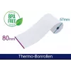 ARTDEV Thermorolle 80x57x12 mm weiß 55g 40m für T2