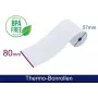 ARTDEV Thermorolle 80x57x12 mm weiß 55g 40m für T2