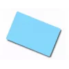 ARTDEV Blank PVC-Karte – 86 x 54mm 30mil 0,76mm Hellblau
