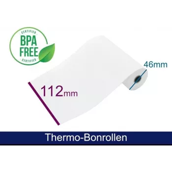 ARTDEV Thermorolle - 112 46 12 B/D max./K weiß 25m 48g