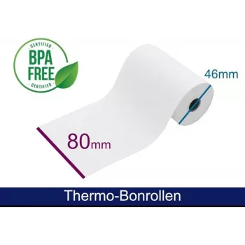 ARTDEV Thermorolle - 80x46x12 B/D max./K Weiß 55g 25m