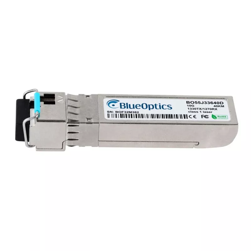 BlueOptics SFP+ 10GBASE-BX40-D 40km Single-Mode Fiber Transceiver BO55J33640D (TP-Link Kompatibel)