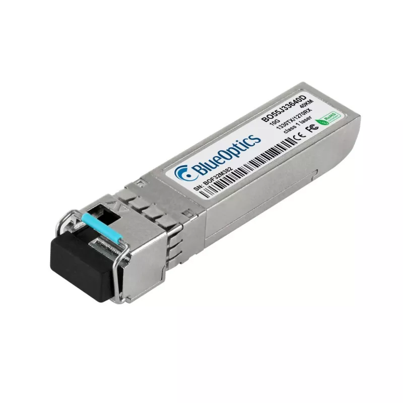 BlueOptics SFP+ 10GBASE-BX40-D 40km Single-Mode Fiber Transceiver BO55J33640D (TP-Link Kompatibel)