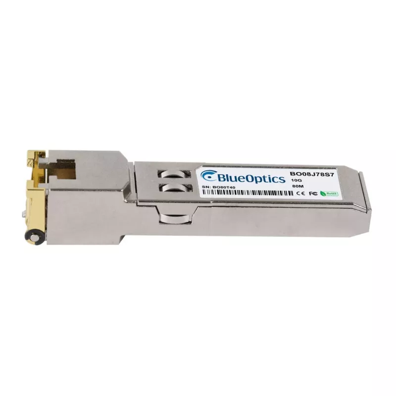 BlueOptics SFP+ 10GBASE-T RJ45 80m Kupfer-Transceiver kompatibel mit TP-Link SFP-10G-RJ45-80M