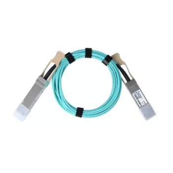 BlueOptics Synology QSFP-AOC-1M Kompatibles aktives optisches Kabel QSFP28 auf QSFP28 1m 100GbE