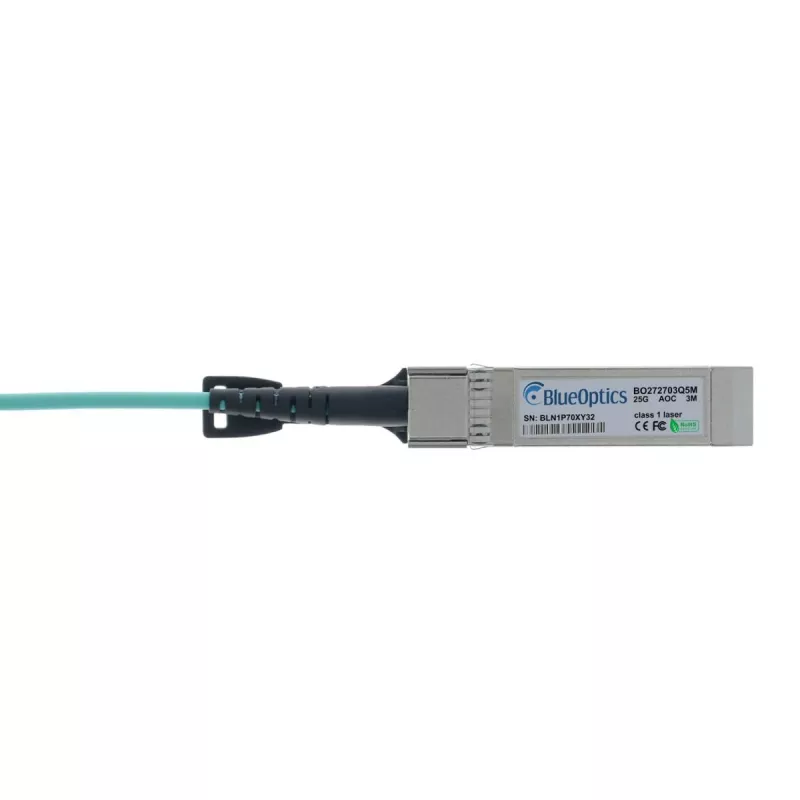BlueOptics AOC SFP28 Active Optical Cable 3m Kompatibel mit Ruckus E25G-SFP28-AOC-0301